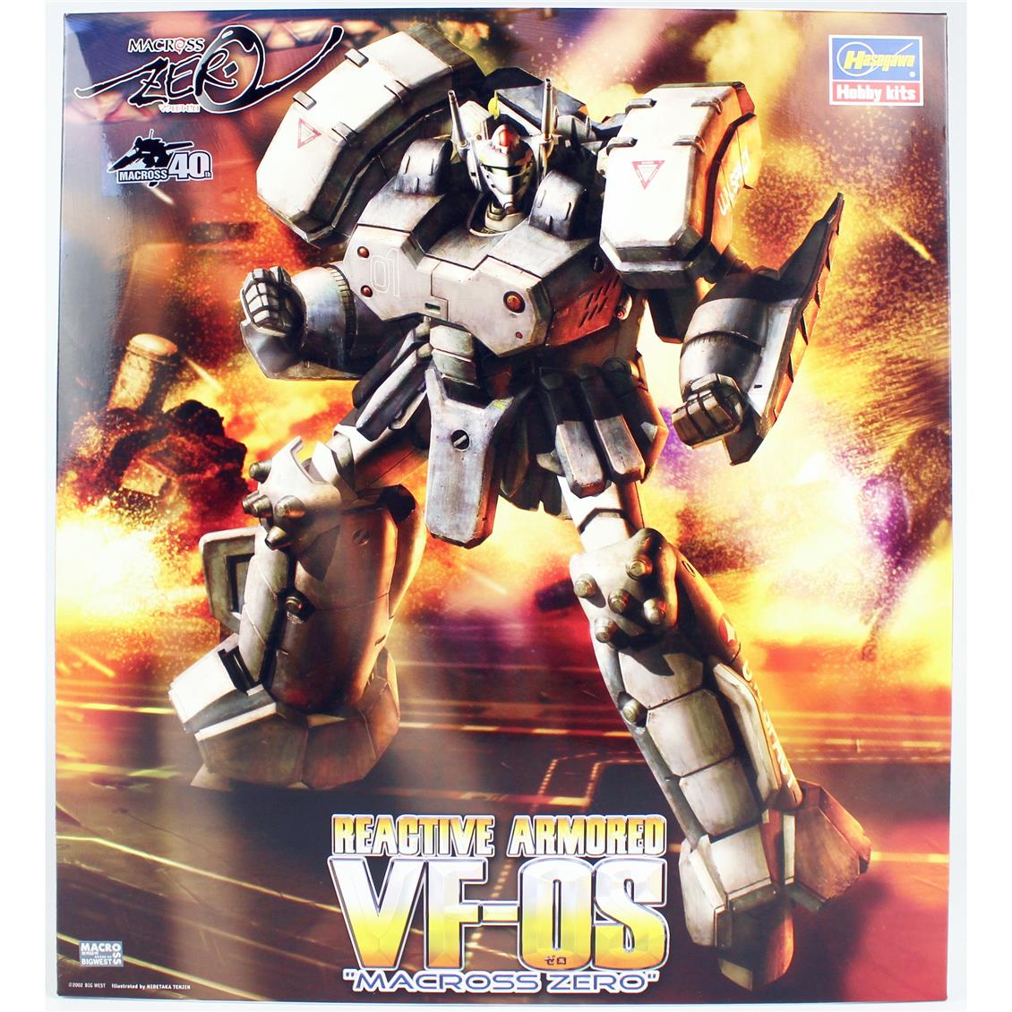 Hasegawa 21 65721 1/72 Ölçek, Reactive Armored vf-0s (Macross Zero), Macross-Robotech TV Serisi, Bilim Kurgu Plastik Model Kiti