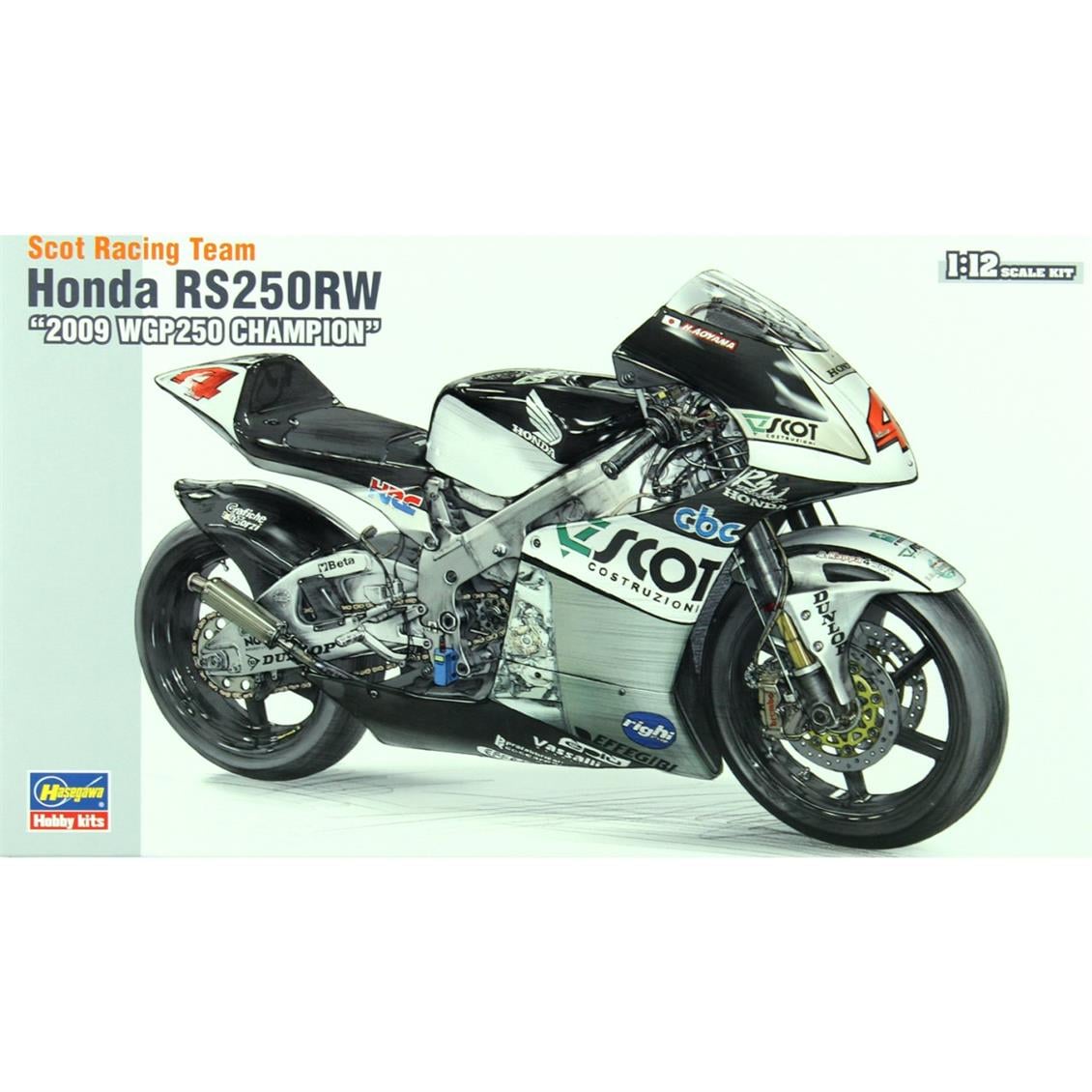 Hasegawa BK1 21501 1/12 Honda RS250RW Motosiklet Demonte Plastik Maketi