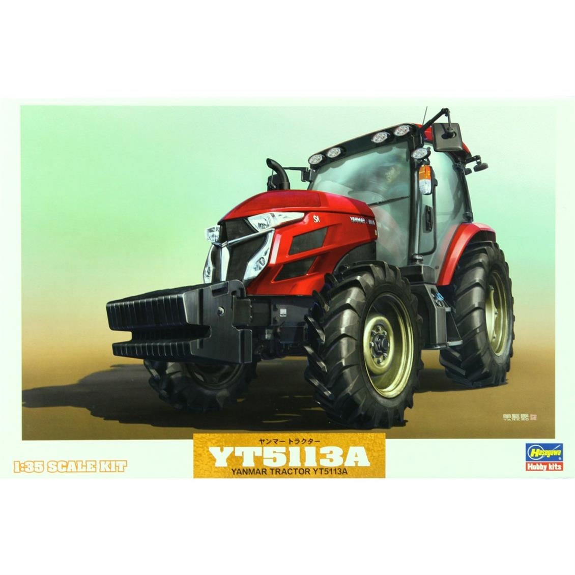 Hasegawa WM05 66005 1/35 Yanmar YT5113A Traktör Demonte Plastik Maketi