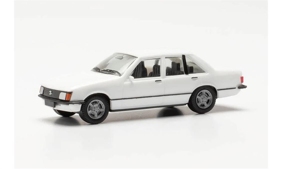 Herpa 29001 1/87 Ölçek Opel Rekord E, Beyaz, Sergilemeye Hazır Model Araç