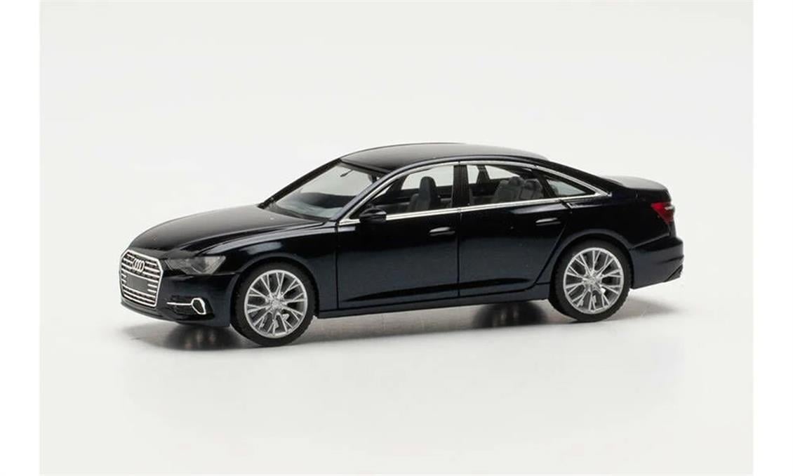 Herpa 430630-003 1/87 Ölçek Audi A6, Bej, Sergilemeye Hazır Model Araç