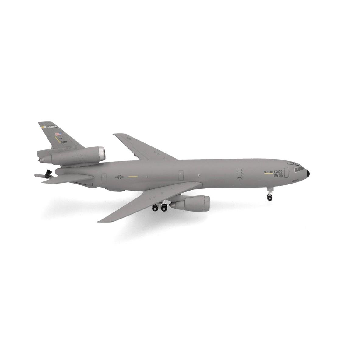 Herpa 538367 1/500 Ölçek, Amerikan Hava Kuvvetleri McDonnell Douglas KC-10 Extender, 60th AMW, 86-0031, Metal, Sergilemeye Hazı
