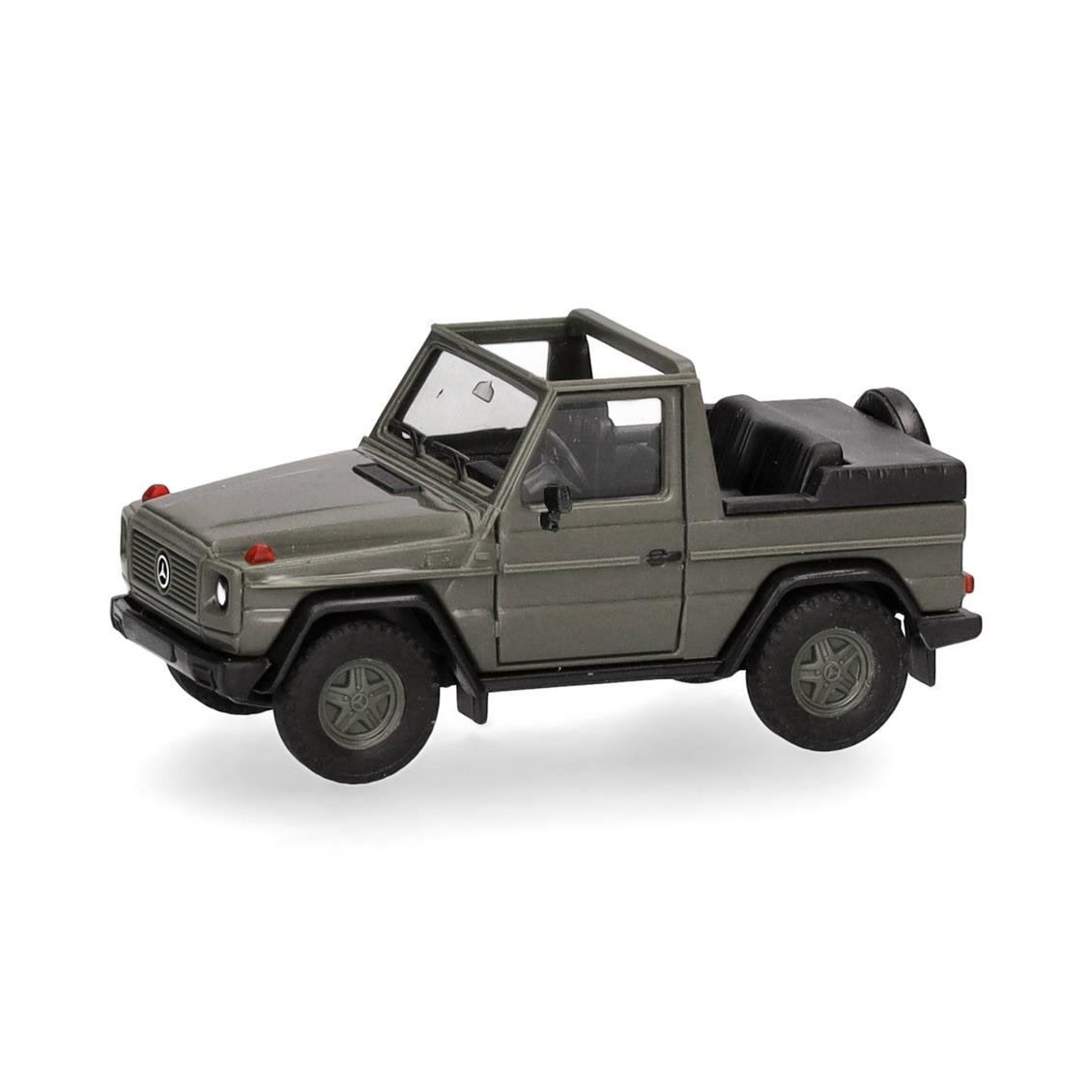 Herpa 700849 1/87 Ölçek, Mercedes-Benz G-class (W460), Alman Silahlı Kuvvetleri (Bundeswehr), Sergilemeye Hazır Askeri Model Ar