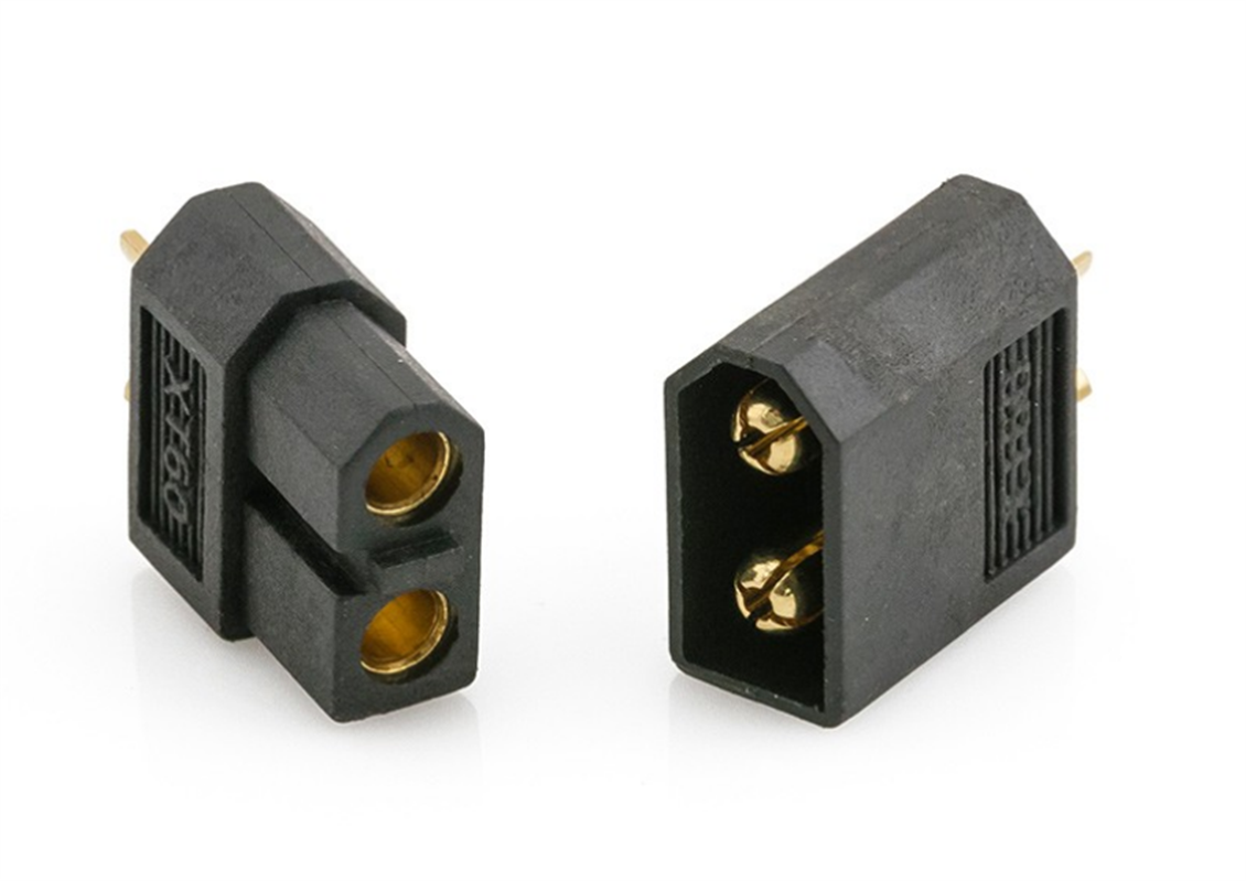 Himax XT-60 Konnektör, Erkek ve Dişi, Siyah, 1 Çift