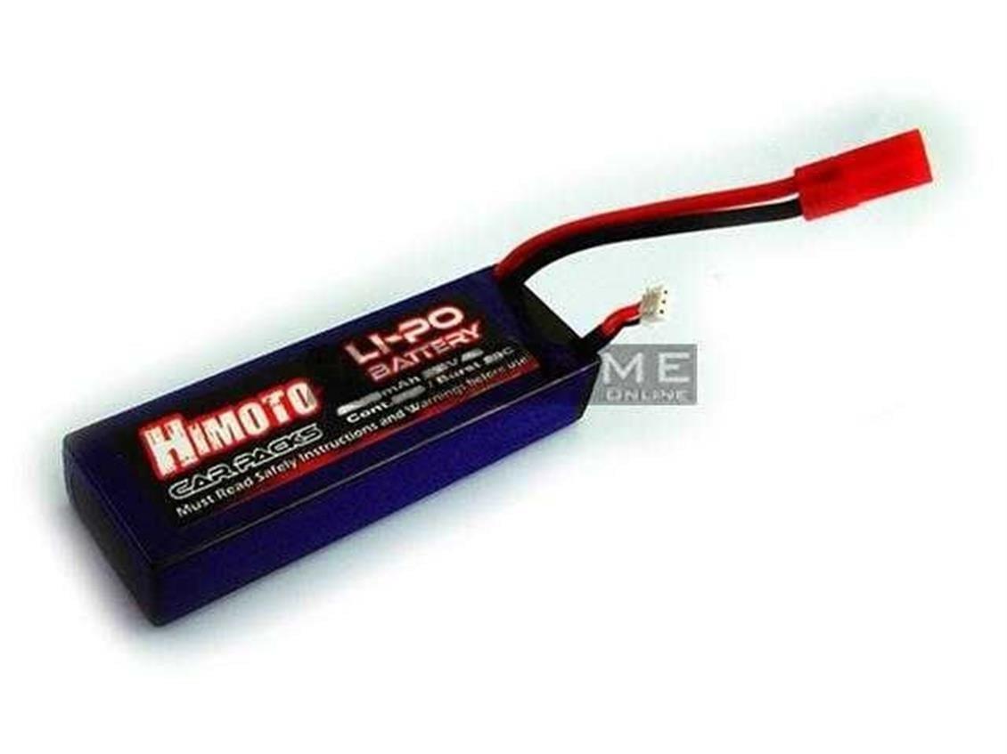 Himoto Lp7422 Li-Po Battery (7.4V 2000Mah 2S 25C) W/Banan