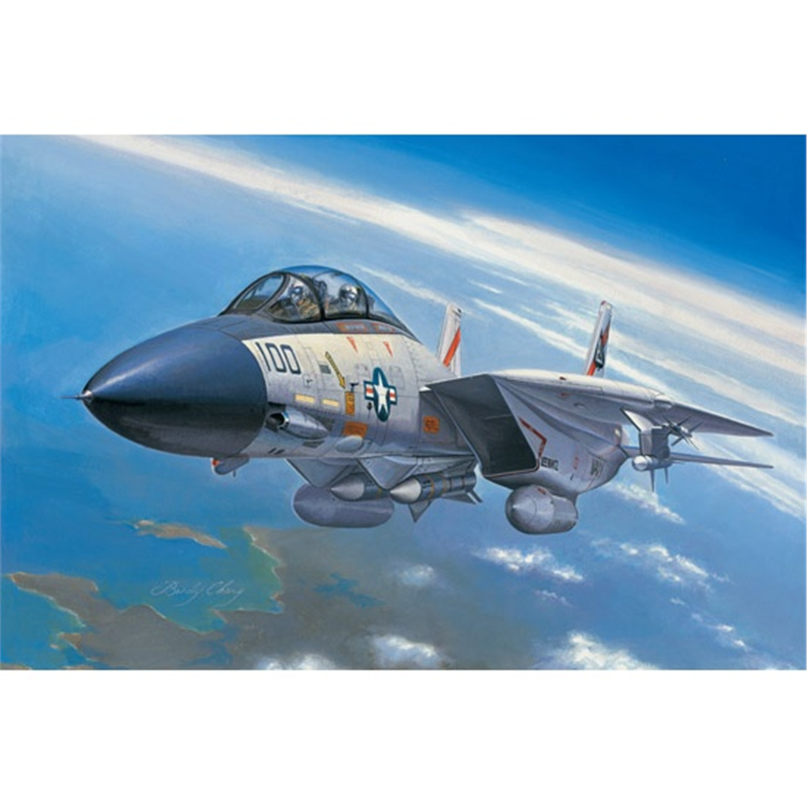 Hobbyboss 80276 1/72 Ölçek, F-14A Tomcat, Savaş Uçağı Plastik Model Kiti