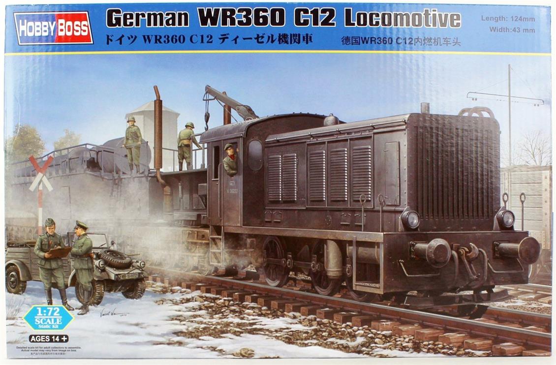 HobbyBoss 82913 1/72 Alman WR360 C12 Lokomotifi Demonte Plastik Maketi