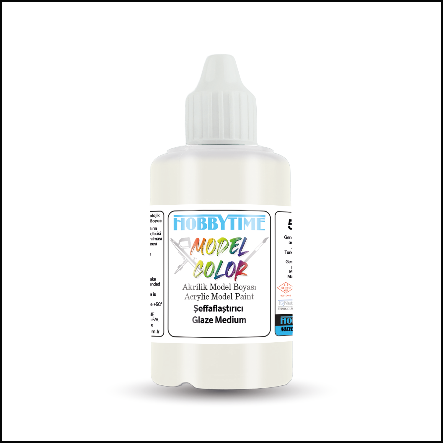 Hobbytime 535 50 ml. Şeffaflaştırıcı (Glaze Medium), Akrilik Model Boyası