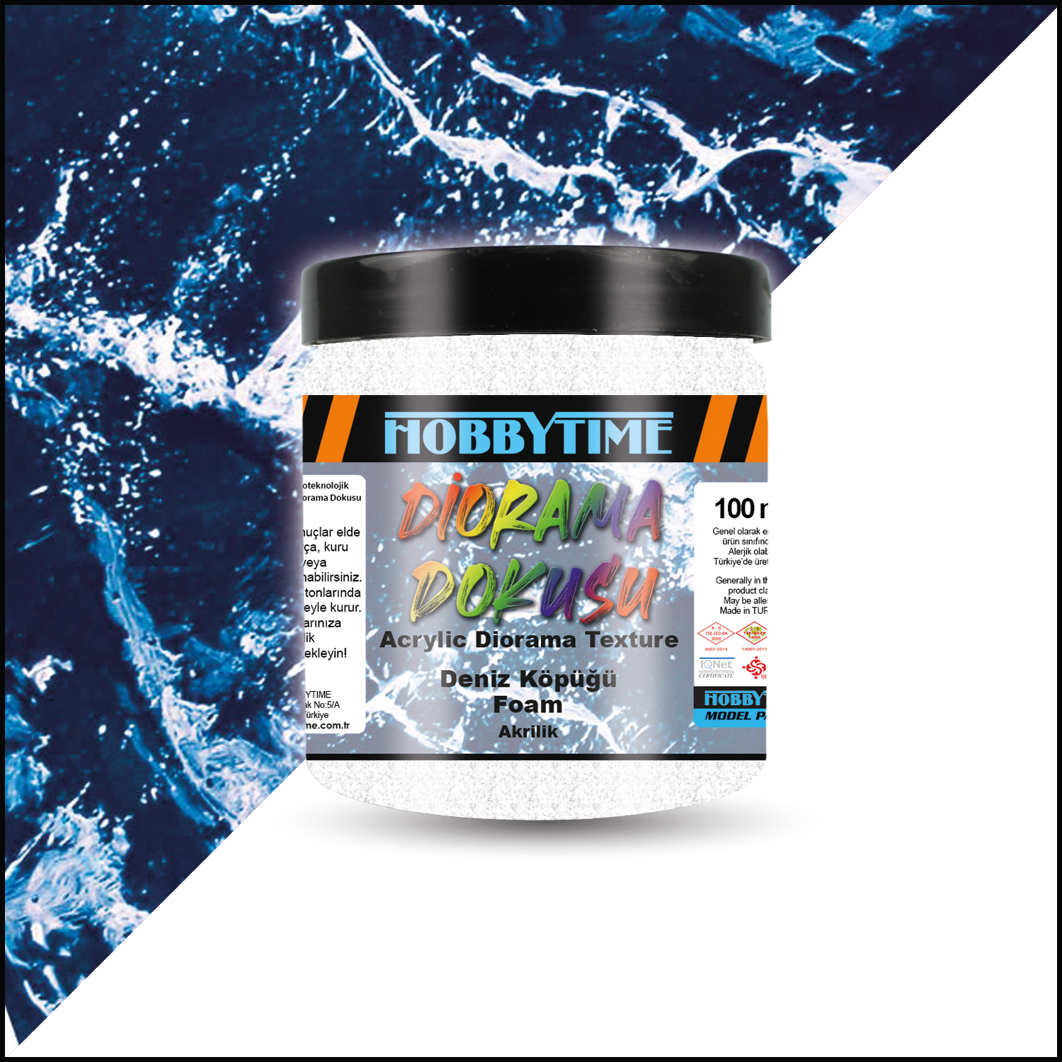 Hobbytime 591 100 ml. Diorama Dokusu, Deniz Köpüğü (Foam)