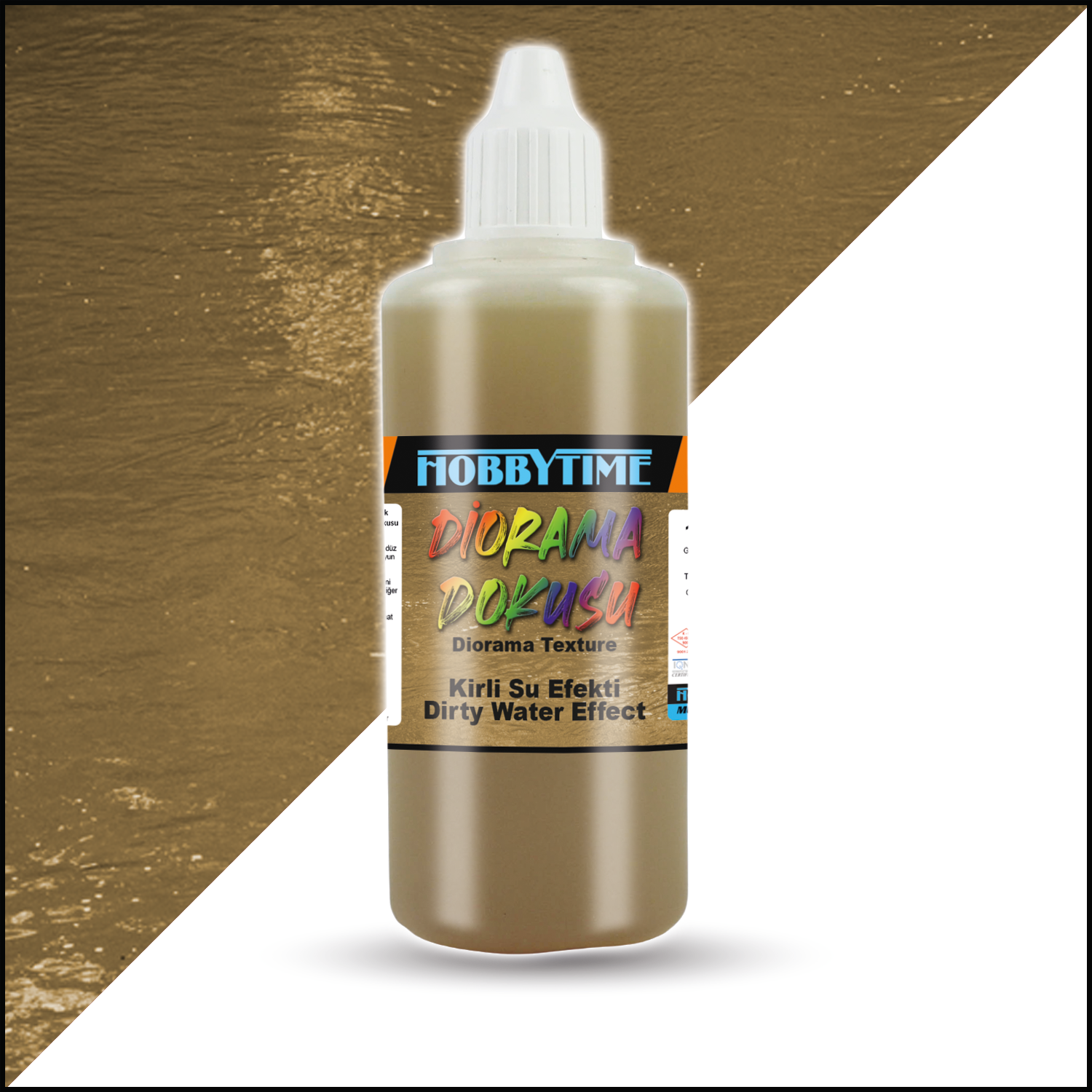 Hobbytime 607 100 ml. Bulanık Durgun Su Dokusu (Muddy Still Water)