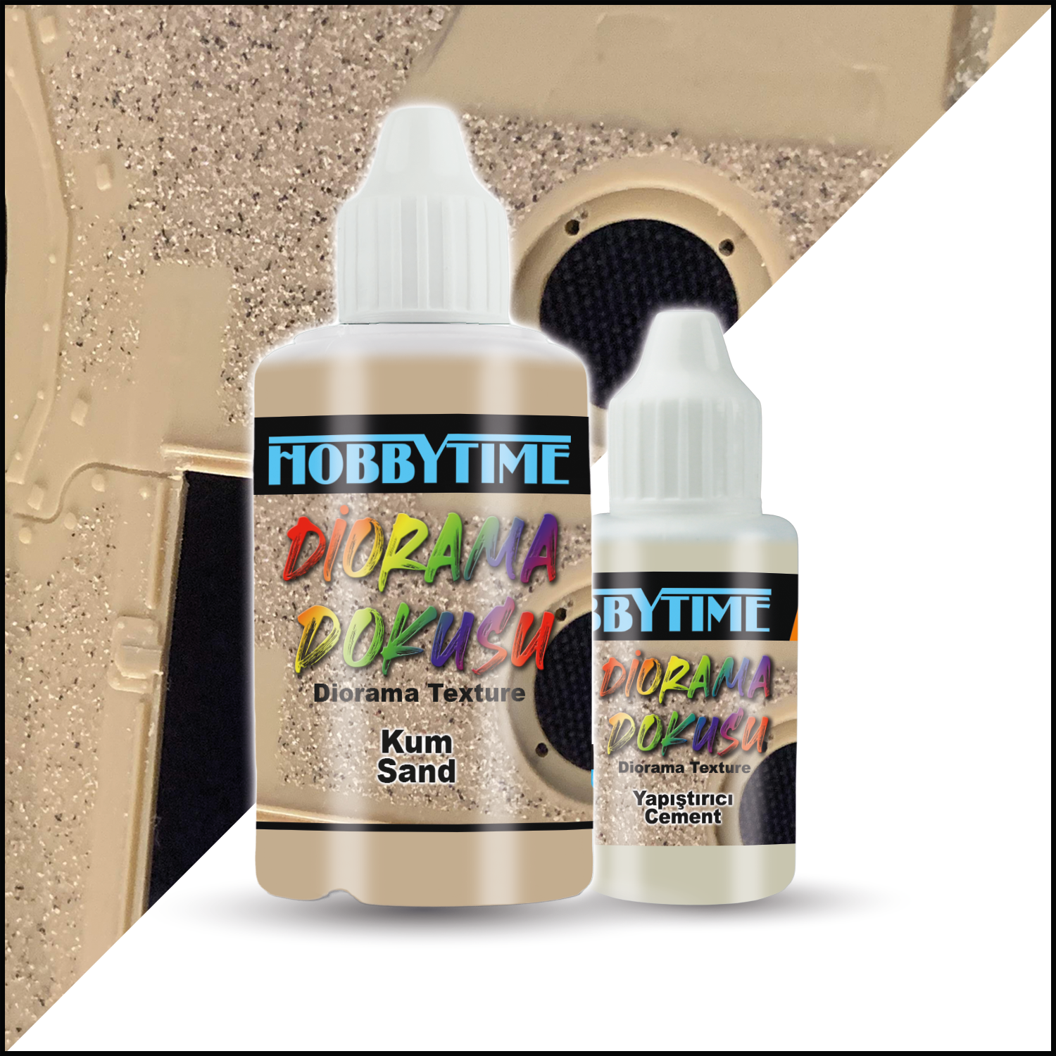 Hobbytime 618 50+18 ml. Kaymaz Yüzey Malzemesi (Anti Slip Texture)