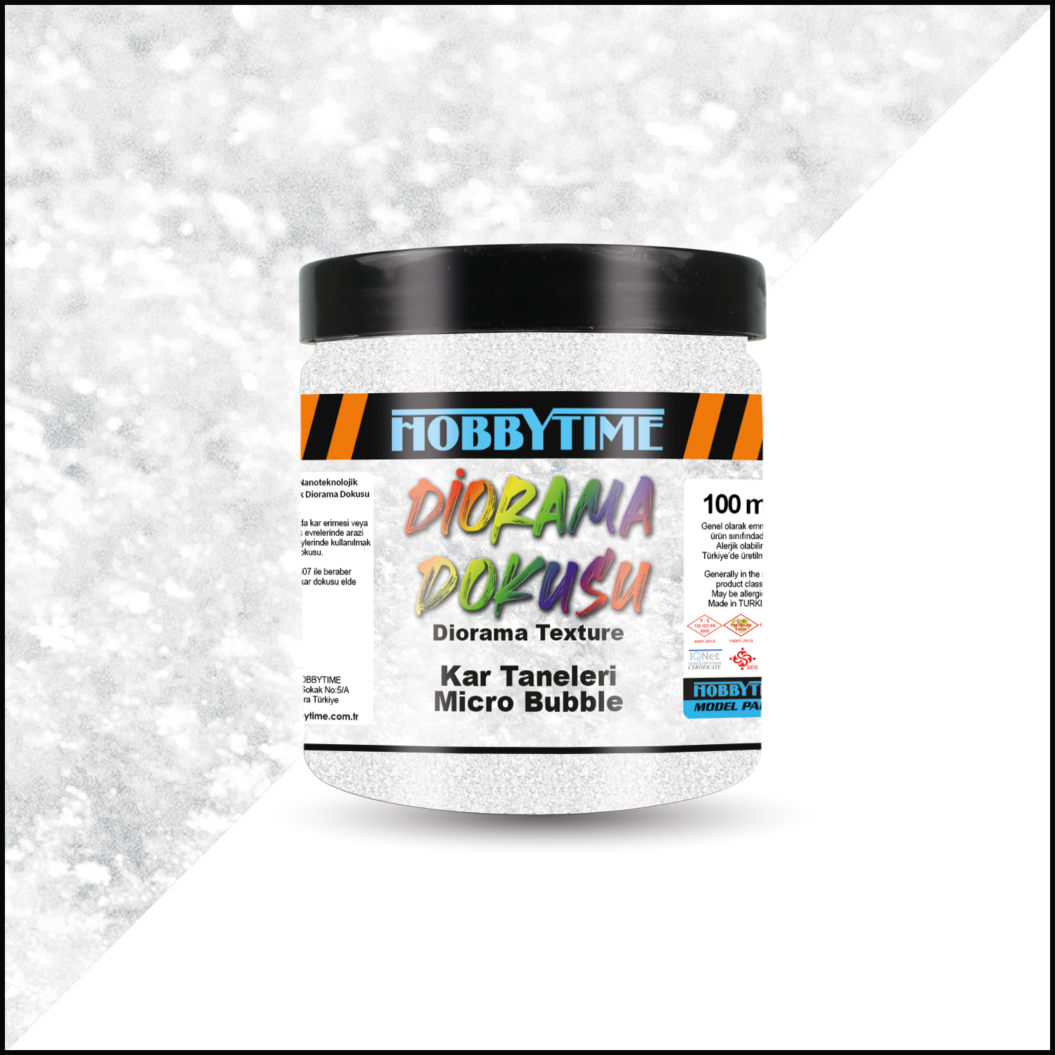 Hobbytime 620 100 ml. Kar Taneleri (Micro Bubble)