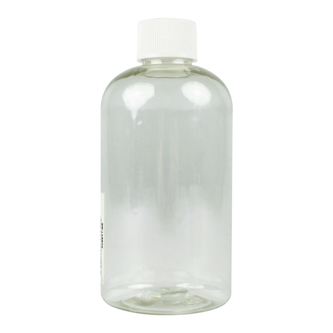 Hobbytime HT770 Şeffaf Pet Şişe, 250 ml. Tıpalı ve Kapaklı