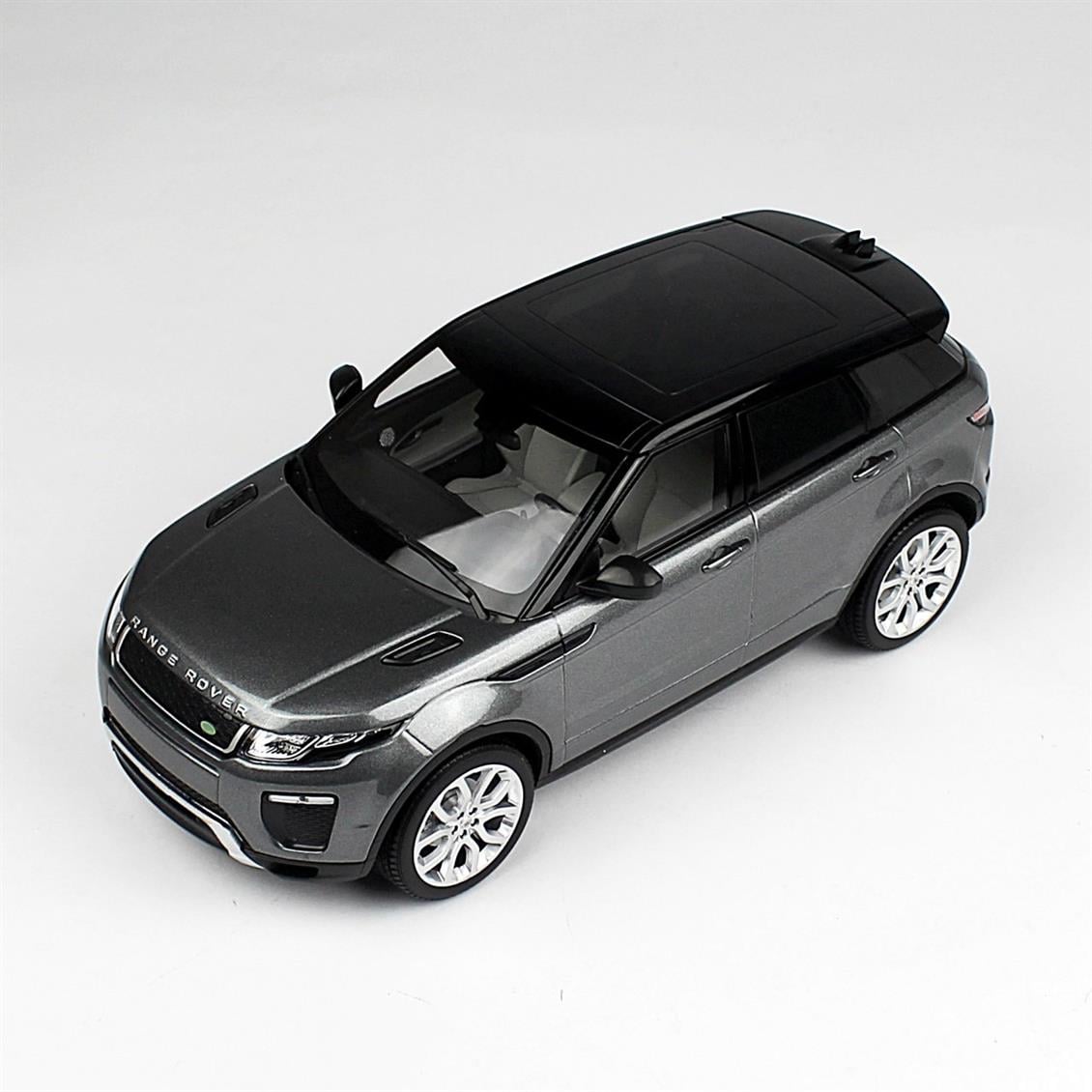Kyosho 007 1/18 Range Rover Evoque HSE Corris, Gri, Sergilemeye Hazır Metal Araba Modeli