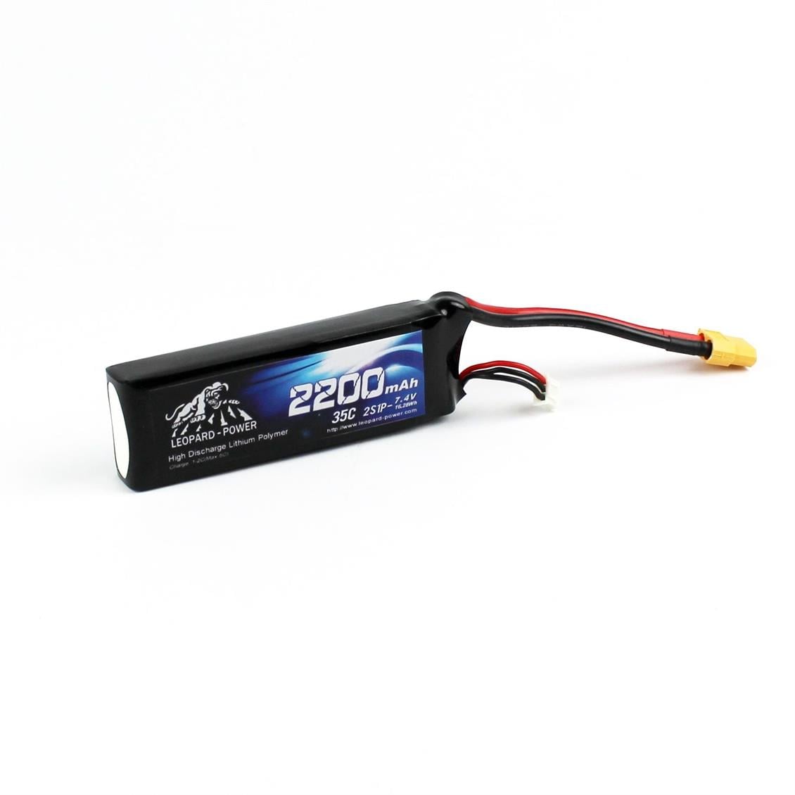 Leopard 7.4 Volt 2S 35C 2200 Mah Li-Po Batarya