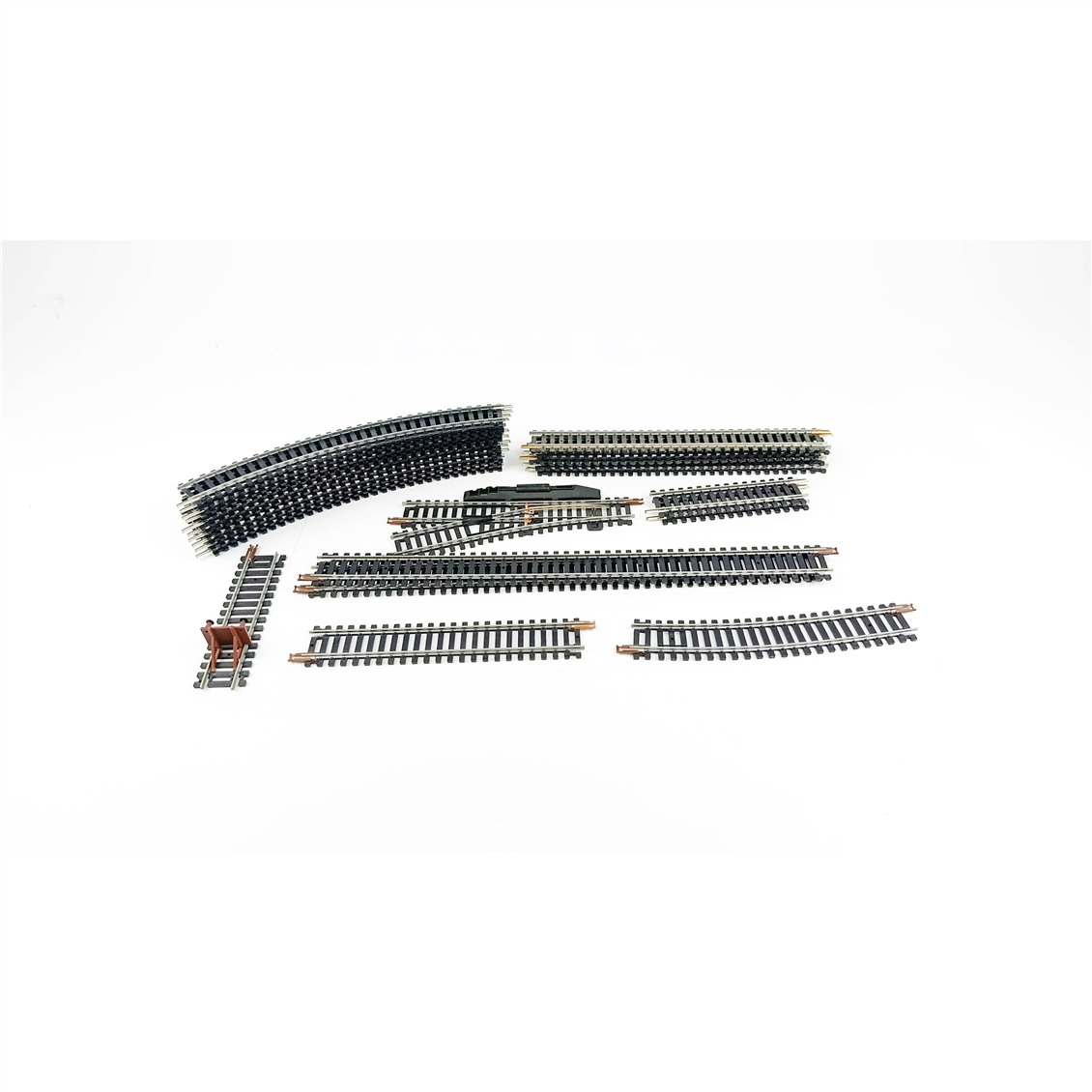 Lima 1/87 Ölçek, 23 Adet, 80x170 cm. Klasik Tip, Makaslı, Model Tren Ray Seti-C