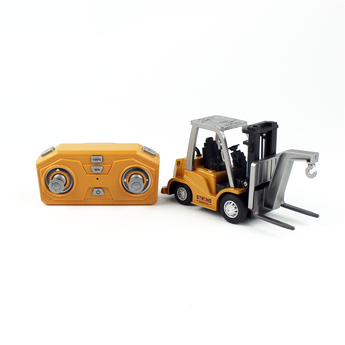 M651 1/64 Ölçek, Forklift, Bluetooth Uzaktan Kumandalı Metal İş Makinası
