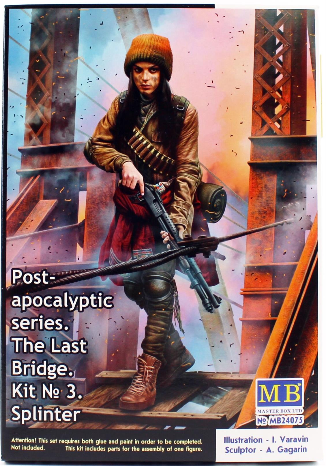 Masterbox  24075 1/24 Ölçek, Son Köprü, Kit.3 Kıymık, Plastik Figür Kiti