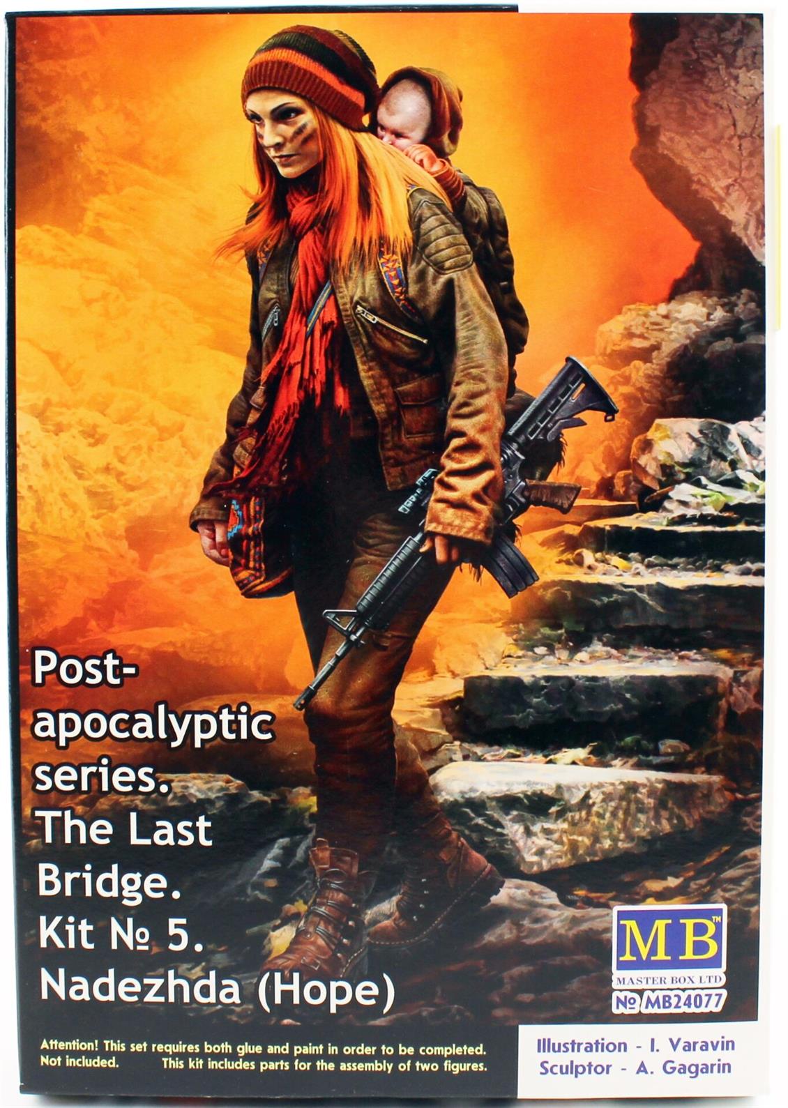 Masterbox  24077 1/24 Ölçek, Son Köprü, Kit.5 Umut, Plastik Figür Kiti