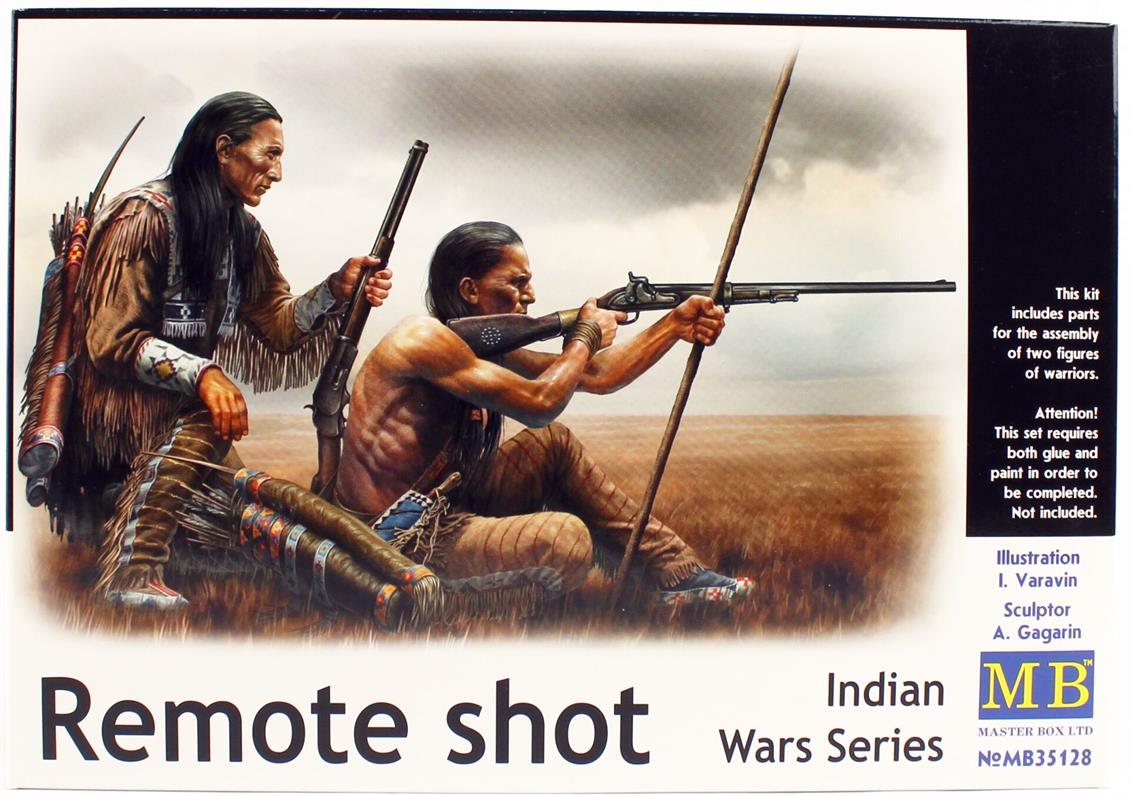 MasterBox 35128 1/35 Ölçek, Hint Savaşı Serisi, Uzaktan Atış, Plastik Figür Kiti