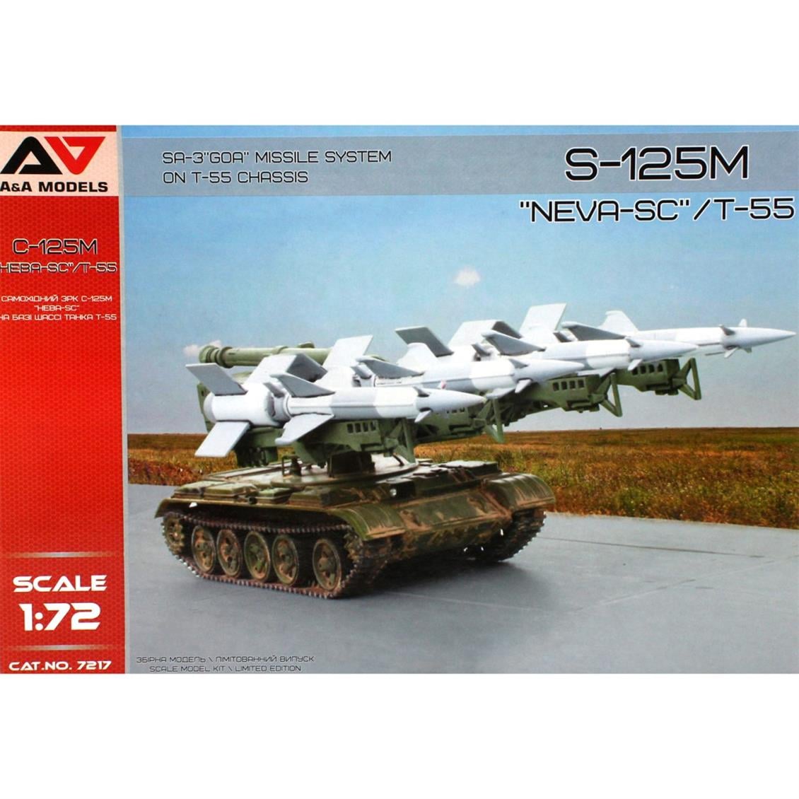MODELSVIT AAM7217 1/72 SA-3 GOA t-55 Mobil Hava Savunma Sistemi Maketi