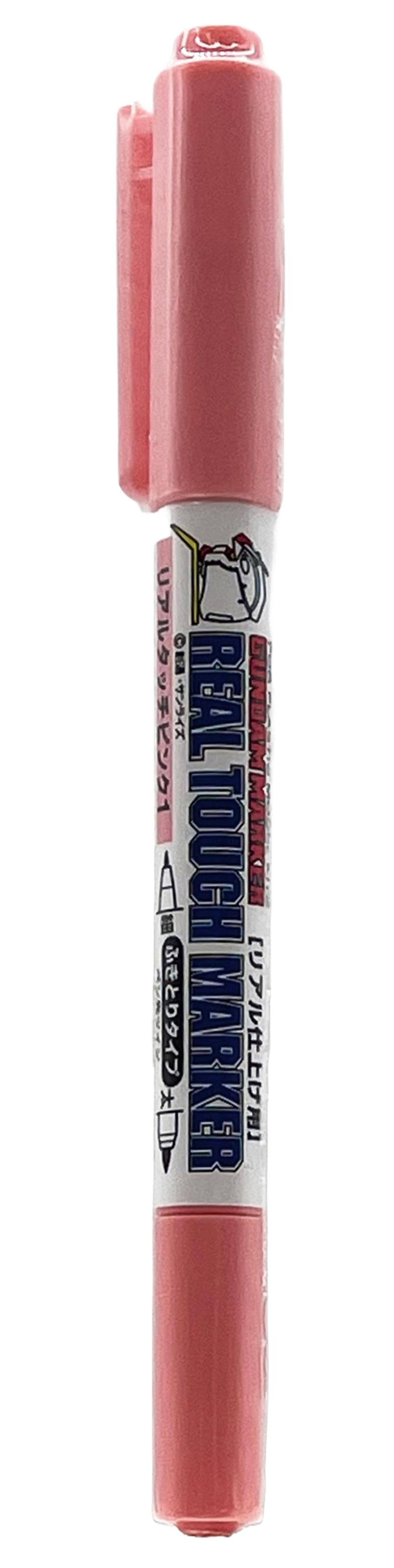 Mr.Hobby GM-410 Real Touch Pink 1, İnce ve Kalın uclu Gölgelendirme Marker Kalemi