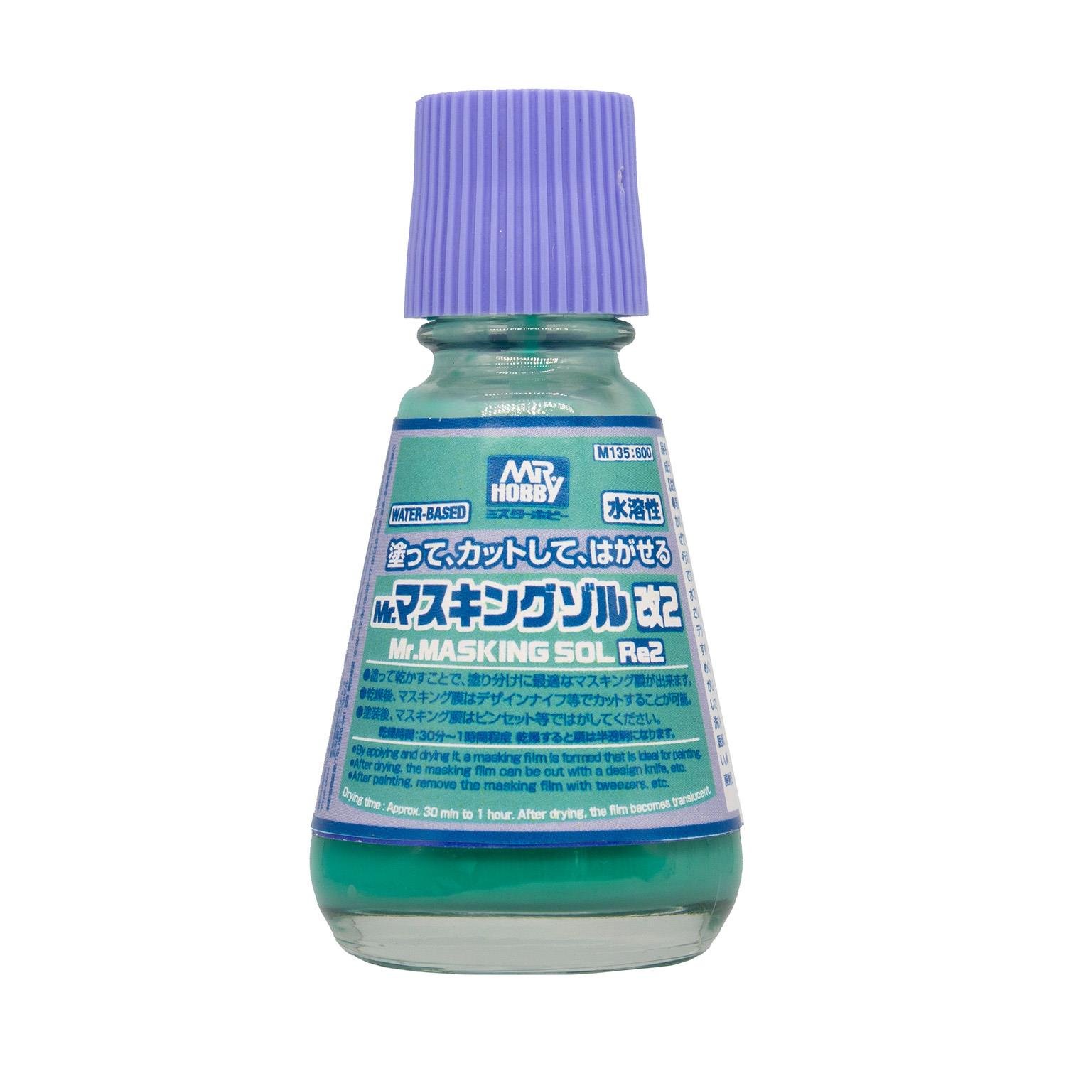 Mr.Hobby M-135 20 ml. Mr.Masking Sol Re2, Kavisli Yüzey Maskeleme Sıvısı
