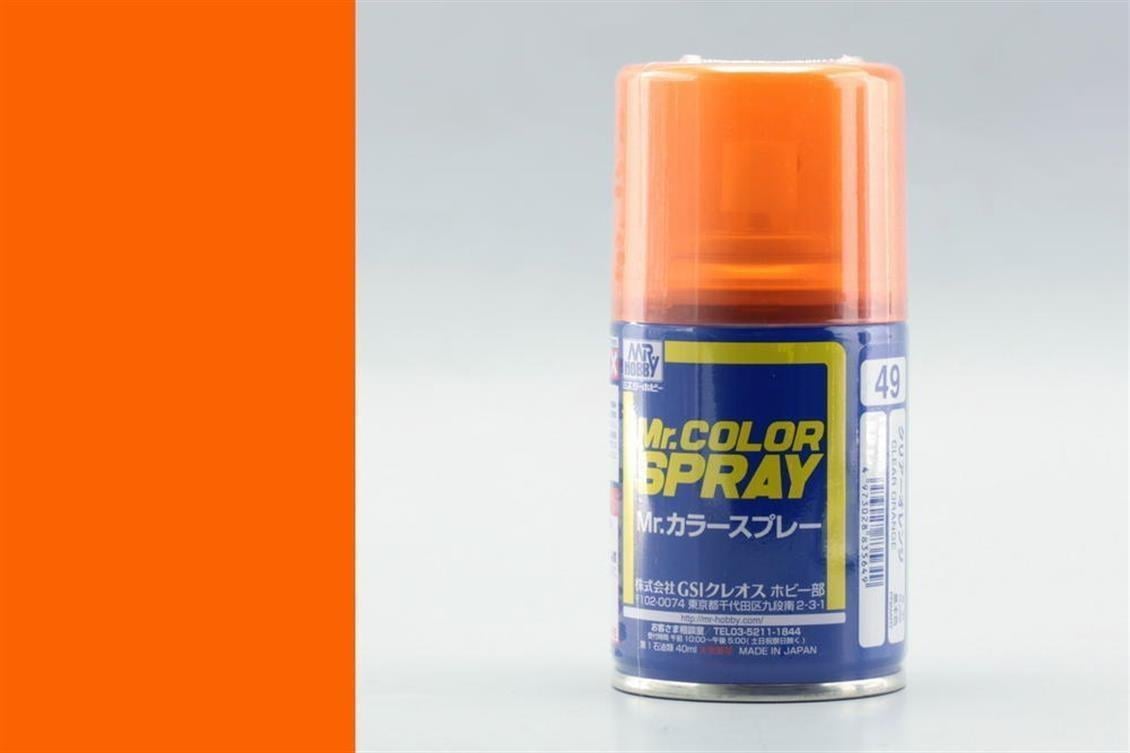 Mr.Hobby S-049 100 ml. Clear Orange, Sprey Model Boyası