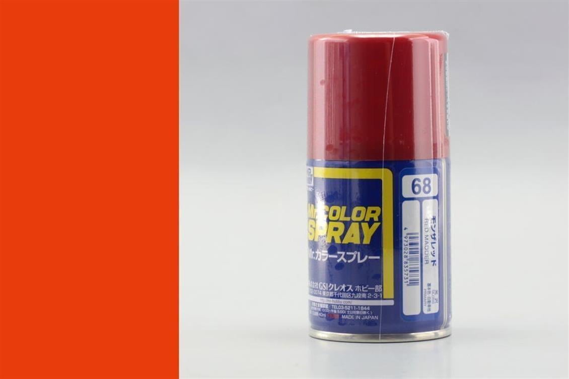 Mr.Hobby S-068 100 ml. Madder Red, Sprey Model Boyası