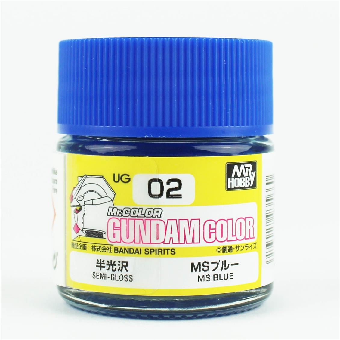 Mr.Hobby UG-02 10 ml. MS Blue, Gundam Color Serisi Model Boyası