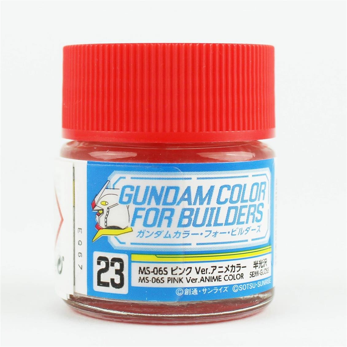 Mr.Hobby UG-23 10 ml. MS06S Pink Ver, Gundam Color For Builders Serisi Model Boyası.