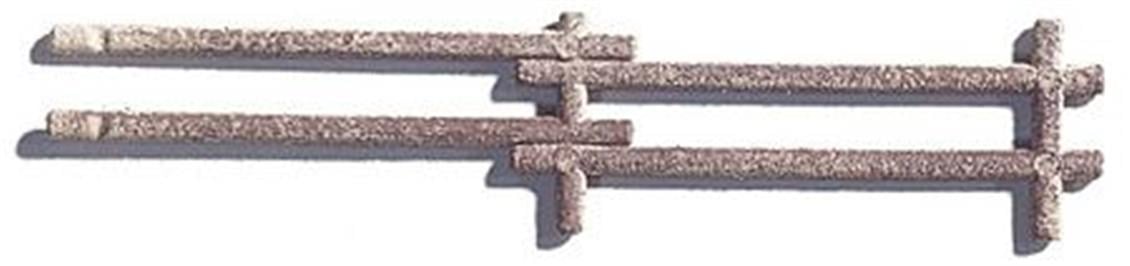 Noch 13010 1/87 Ölçek Ahşap Arazi Çitleri, 100x1.2 cm. Plastik Model Kiti