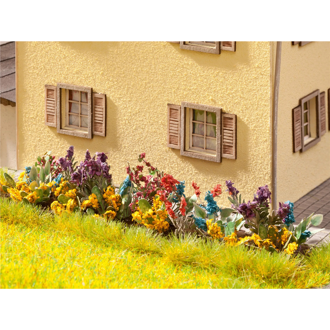 Noch 14050 Karışık Bahçe Çiçekleri, 17 Adet, Diorama Malzemesi