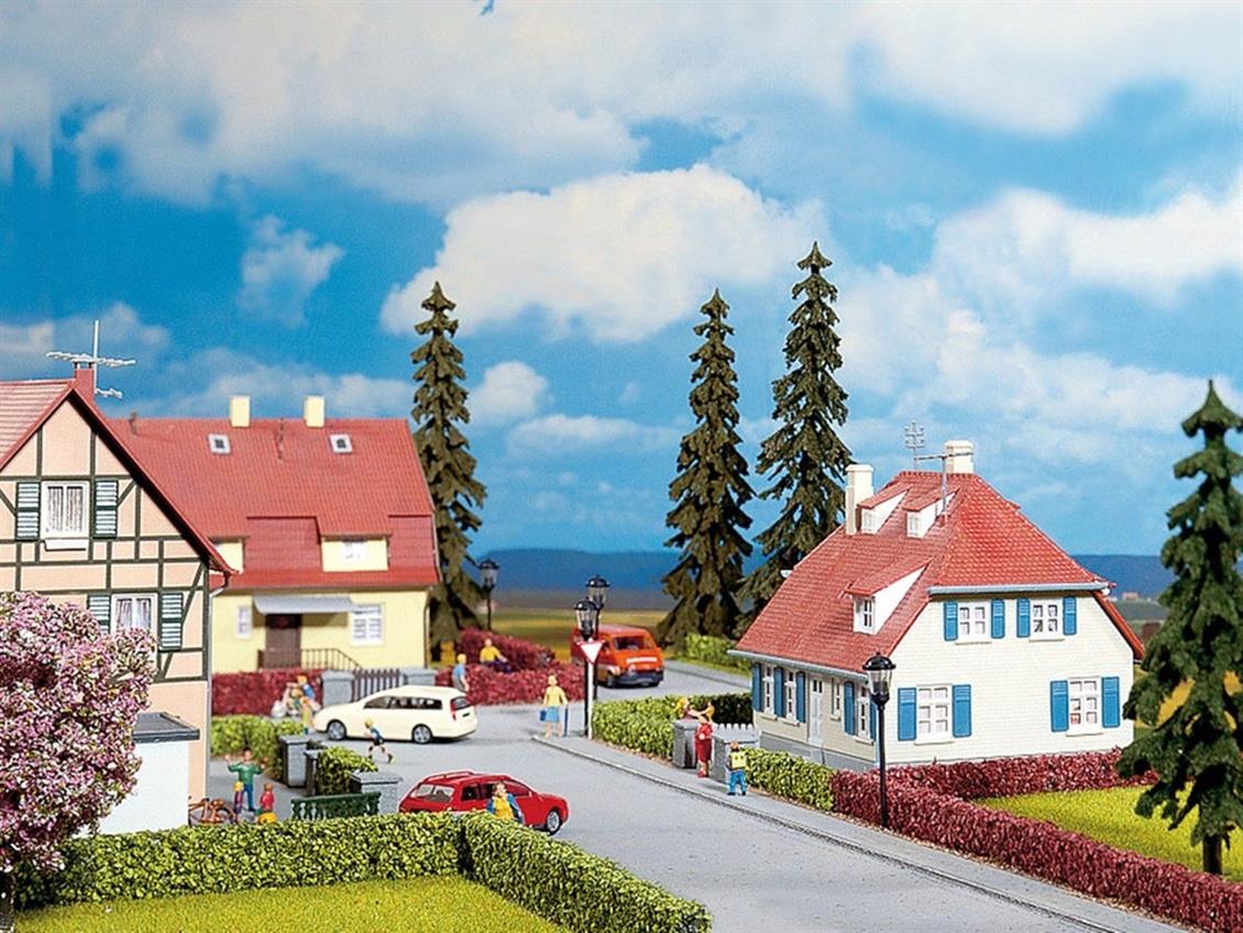 Noch 21524 Çalı Çitler, Koyu Yeşil, 2 Adet, 1.0x0.6 cm Diorama Malzemesi