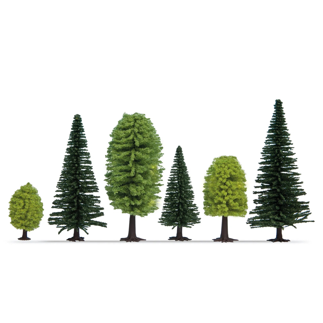 Noch 32811 Karışık Orman Ağaçları, 25 Adet, 3,5-9 cm. Diorama Malzemesi
