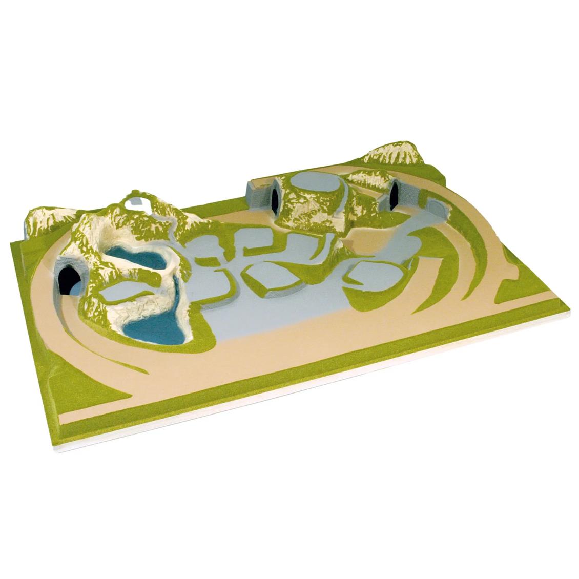 Noch 81710 1/87 Ölçek, (Schönmühlen) Hazır Diorama Zemini 160 x 100 x 25(H) cm.