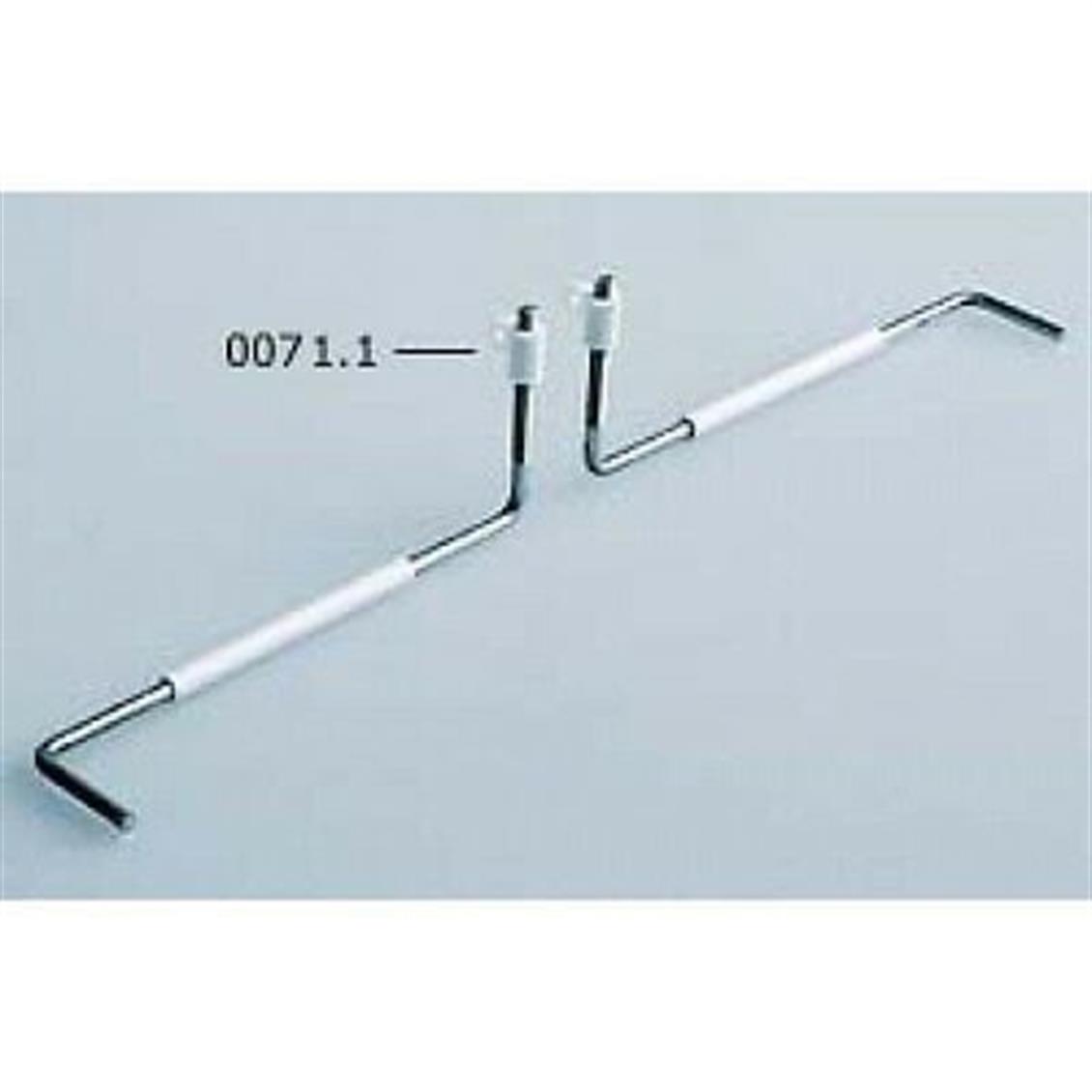 Nylon aileron horn from #71