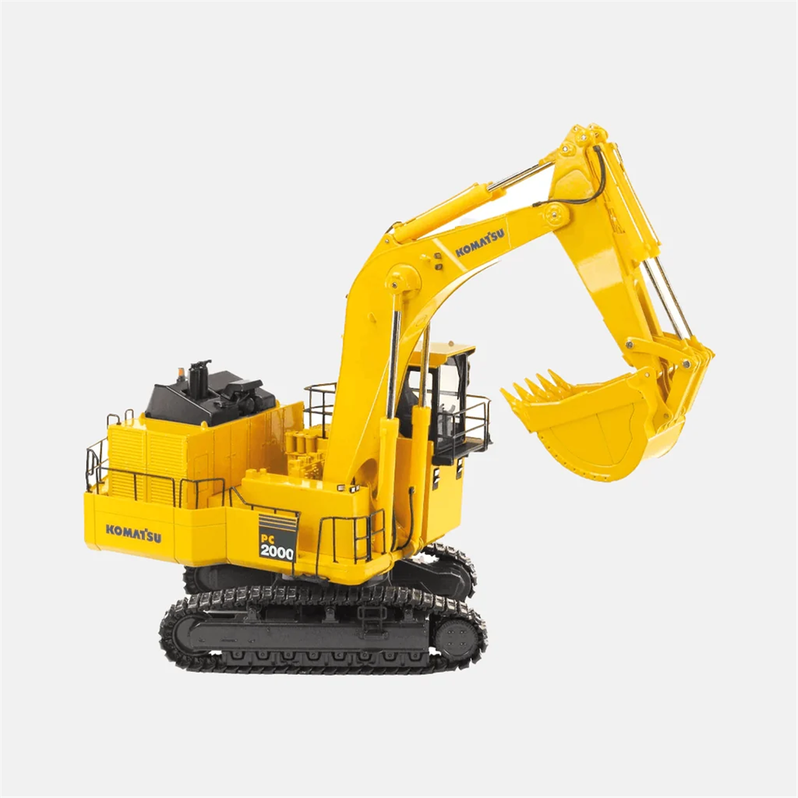 NZG 0762/1 1/50 Ölçek, Komatsu PC2000-8 Yükleme Kepçeli Ekskavatör, Sergilemeye Hazır