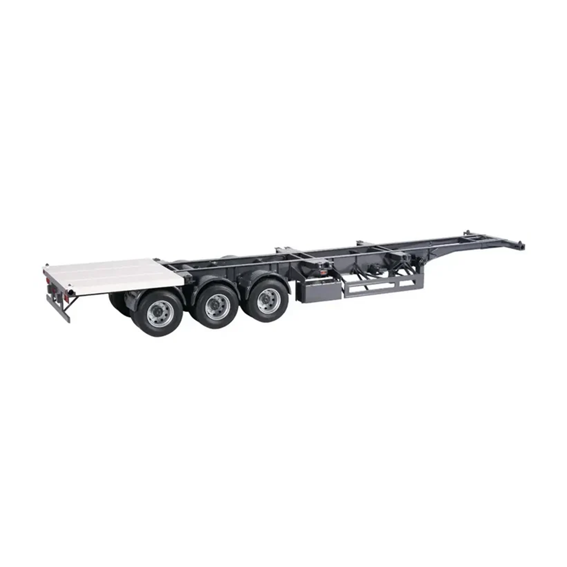 NZG 0977/1 1/18 Ölçek, 40 ft Konteyner Taşıma Dorsesi, Sergilemeye Hazır Metal Model