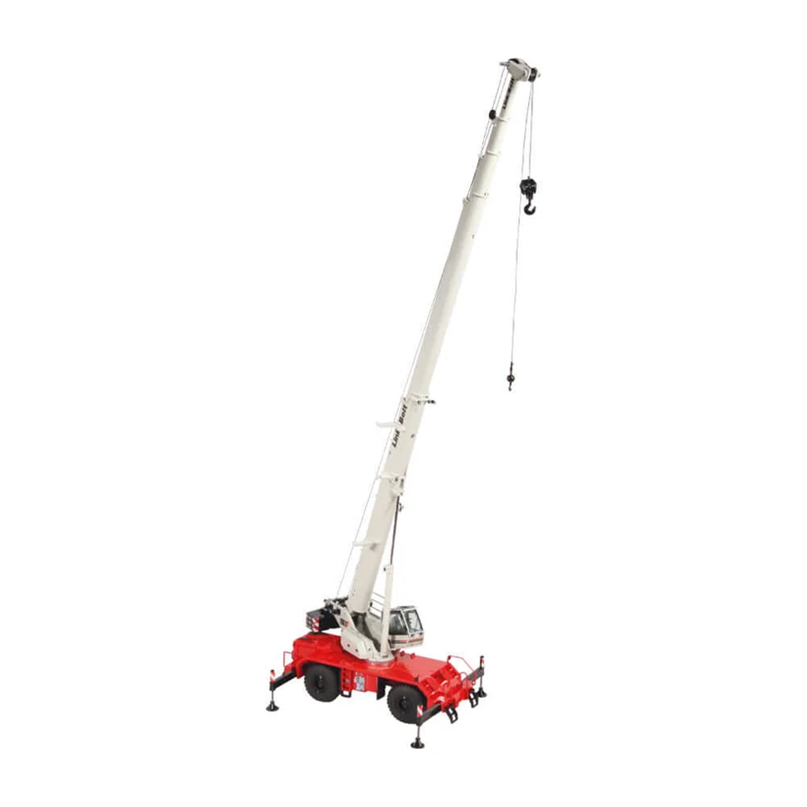 NZG 1013 1/50 Ölçek, Link-Belt 100 R/T Engebeli Arazi için Mobil Vinç, Sergilemeye Hazır Metal Model