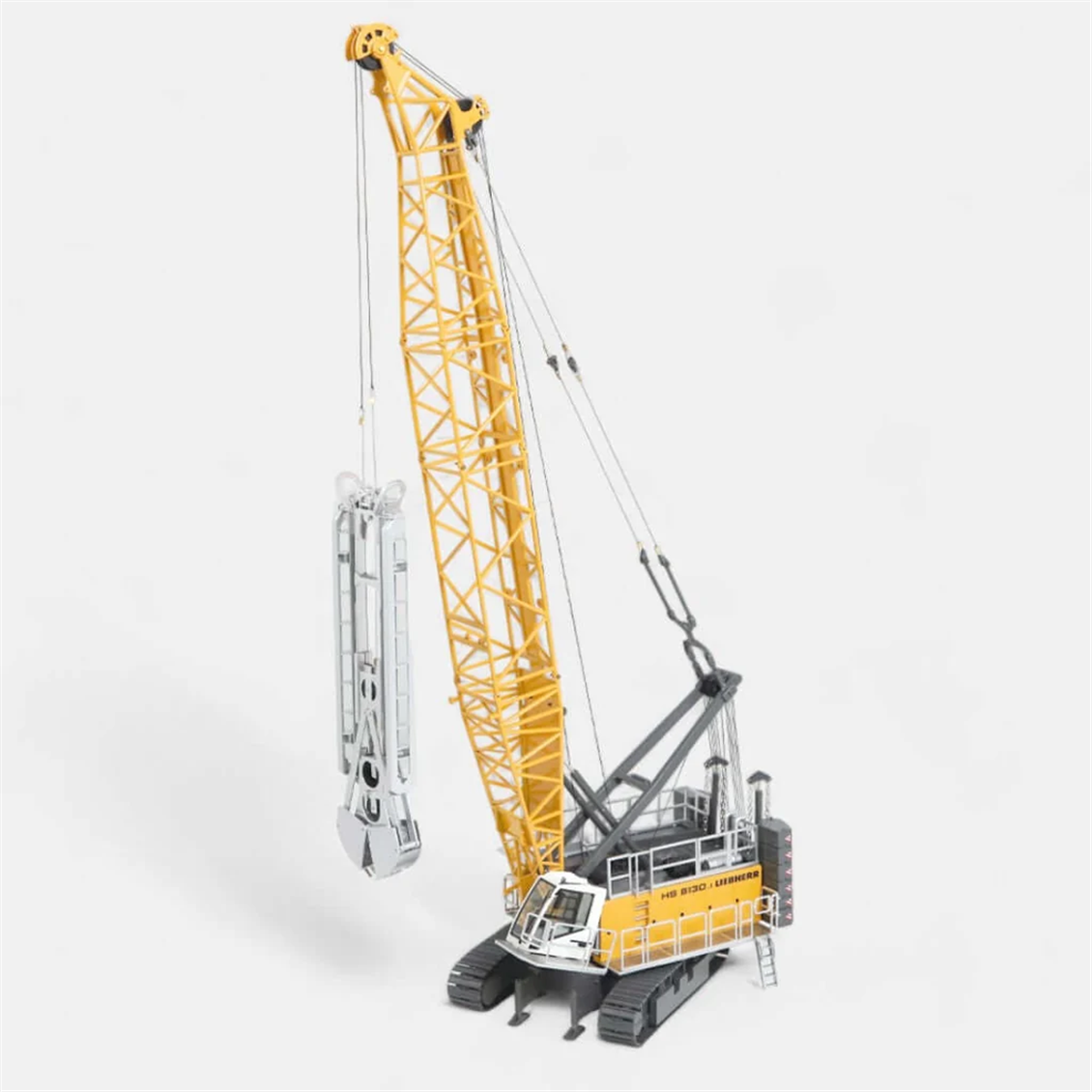 NZG 1046 1/50 Ölçek, Liebherr HS8130.1 Kablolu Ekskavatör, Sergilemeye Hazır Metal Model