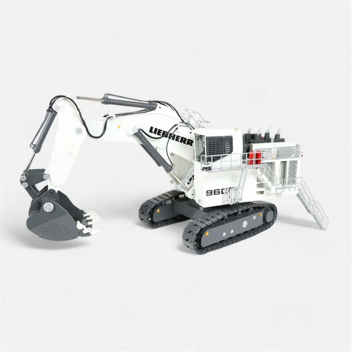 NZG 1050 1/50 Ölçek, Liebherr R 9600 Paletli Ekskavatör, Sergilemeye Hazır Metal Model