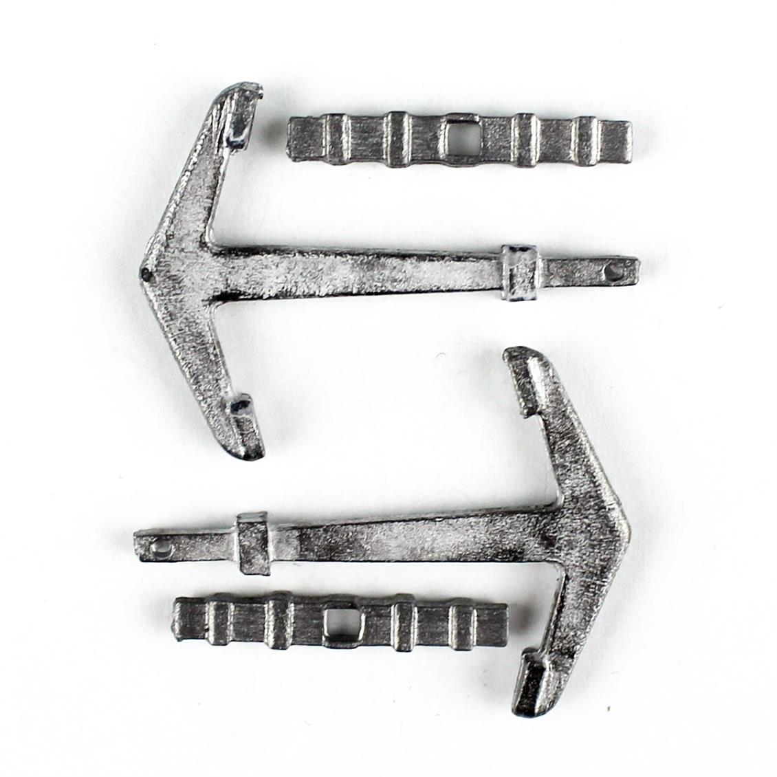 Occre 17013 30 mm.Antik Çapa ve Dipçik, Zamak, 2 Adet