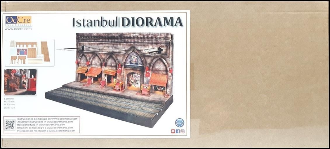 Occre 53010D 1/24 Istanbul Dioraması Demonte Ahşap Maketi