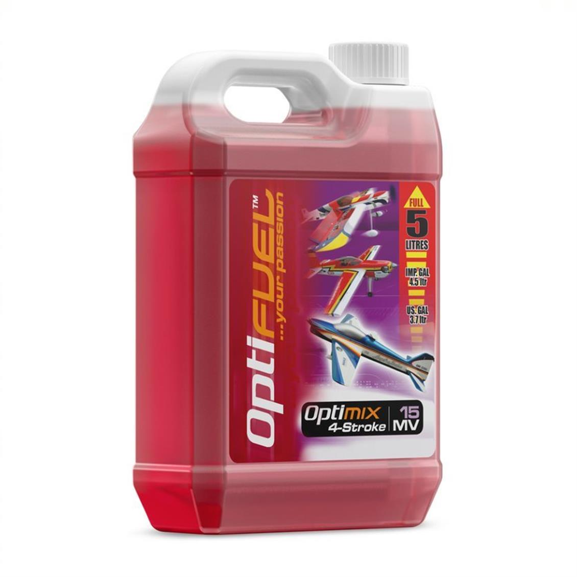 Optifuel  %15 NitroMetan 4 Zamanlı Model Uçak Yakıtı, 5 Litre
