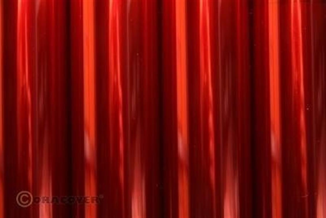 Oralight 31-029 Model Uçak Kaplama Filmi- Şeffaf Kırmızı- 1 Metre