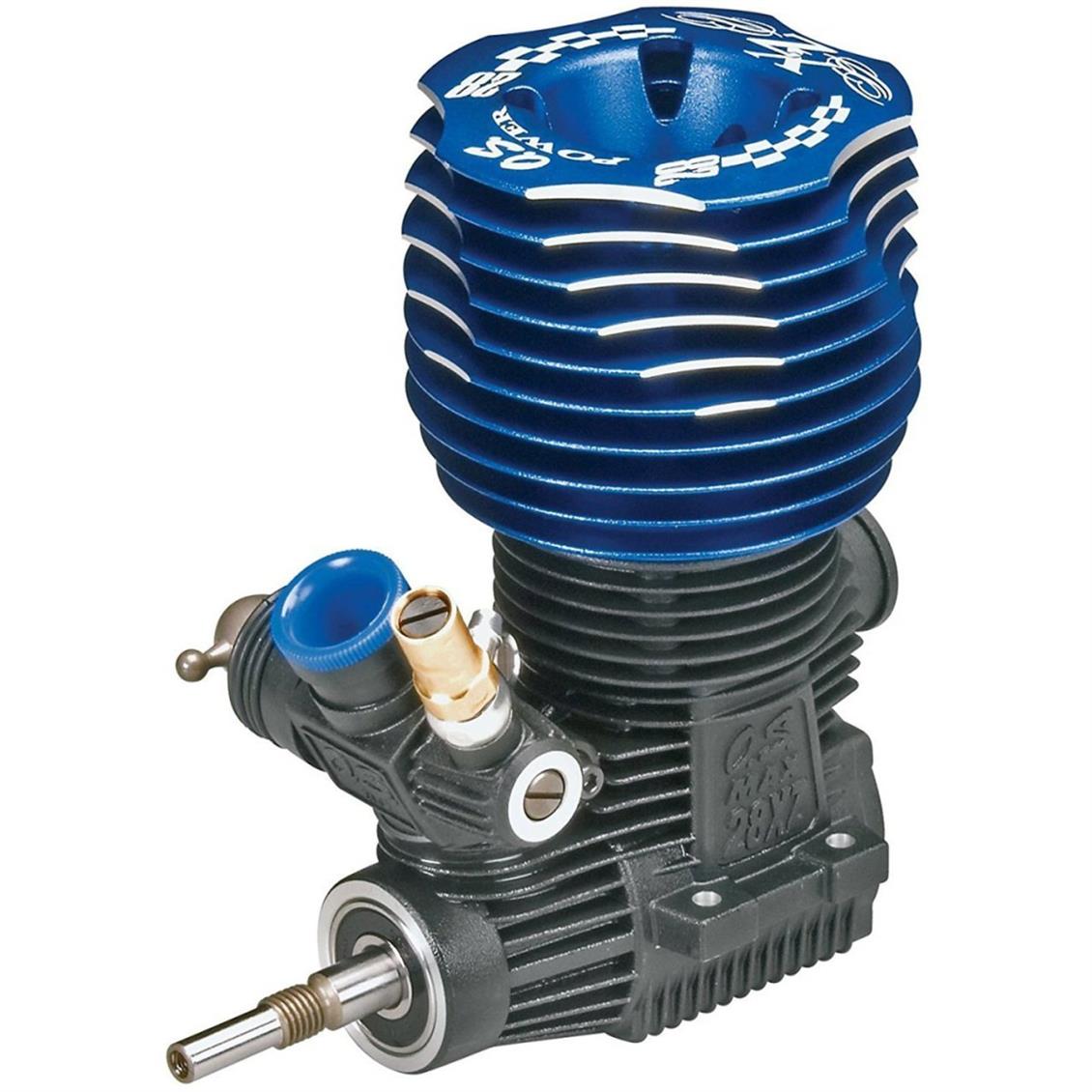 OS Engines 12830 Max-28 XZ ve 21J Yatık Karbüratörlü, Nitro Yakıtlı Model Araba Motoru