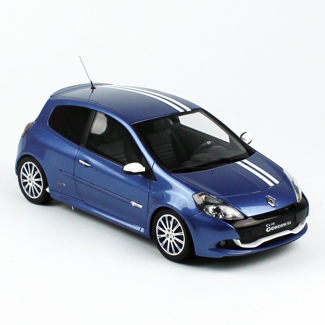 Otto-Mobile 1/18 Ölçek, Renault Clio 3 RS Gordini 2012, ,Sergilemeye Hazır Model Araba