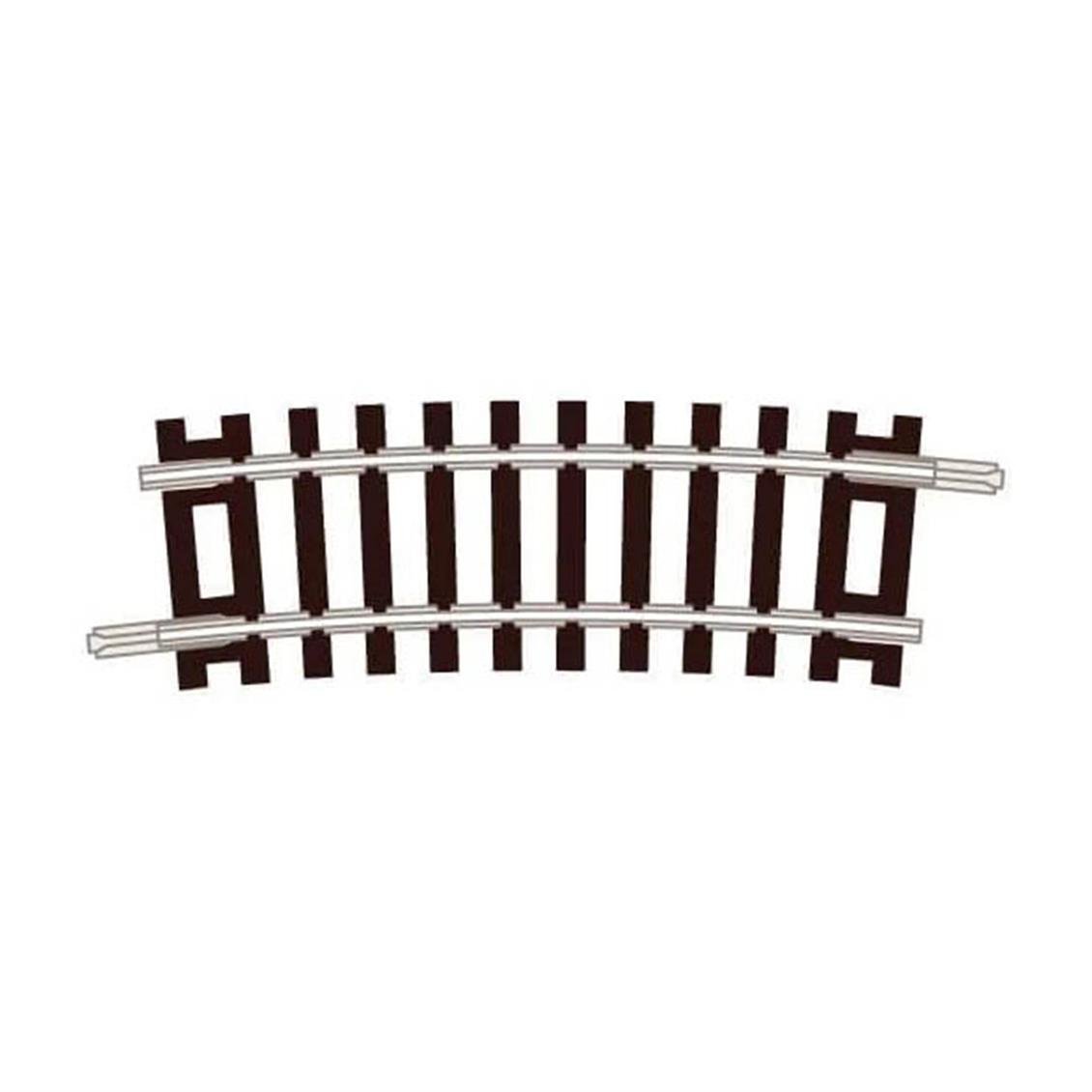 Peco ST-4 Code 80 1/160 Ölçek, 228 mm. Çap, 11.25' Dönüşlü Model Tren Rayı