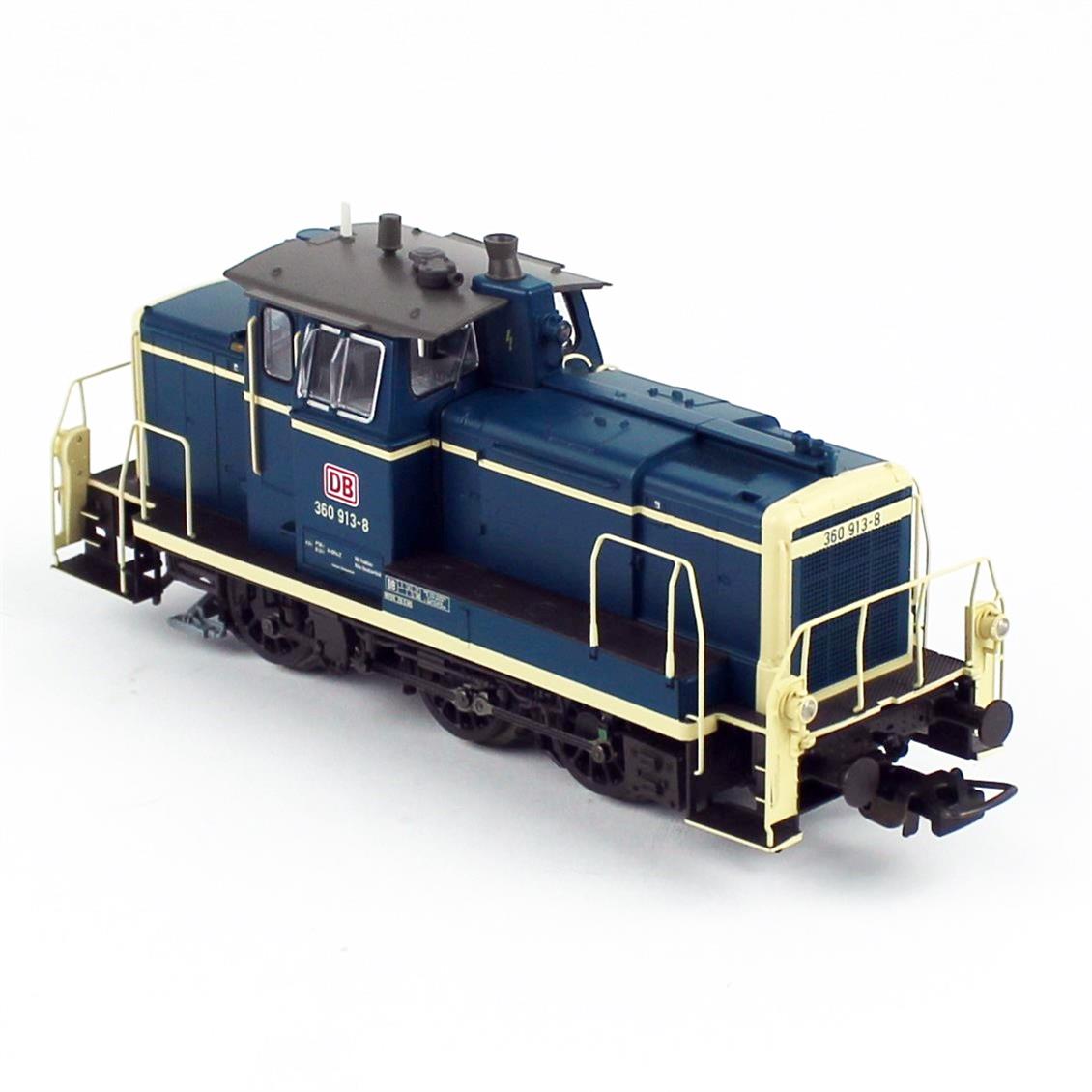 Piko 52832 1/87 Ölçek, DB AG V, BR 360+ DSS PluX22 (Sesli), Model Tren Dizel Lokomotifi